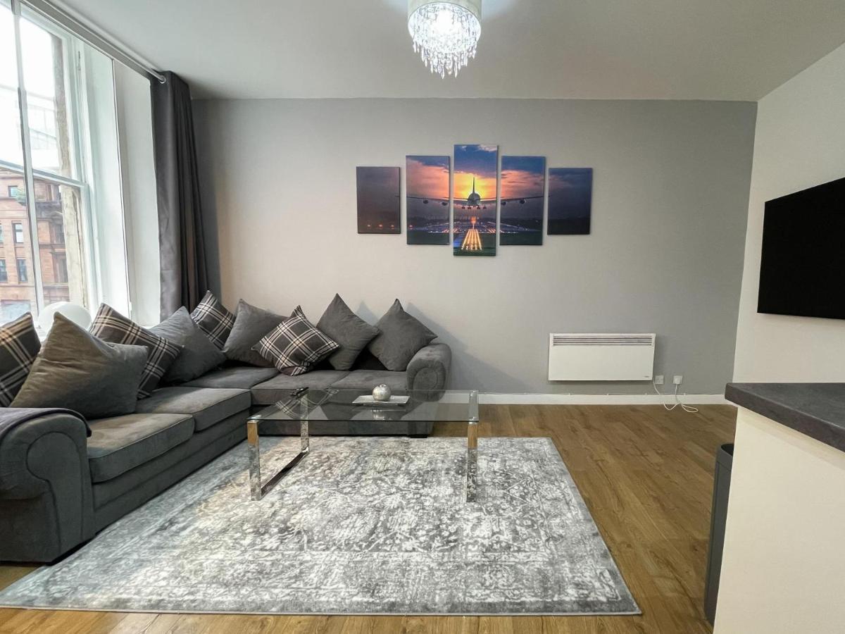 Exquisite 2Br Flat Near Central Train Station Glasgow Eksteriør bilde