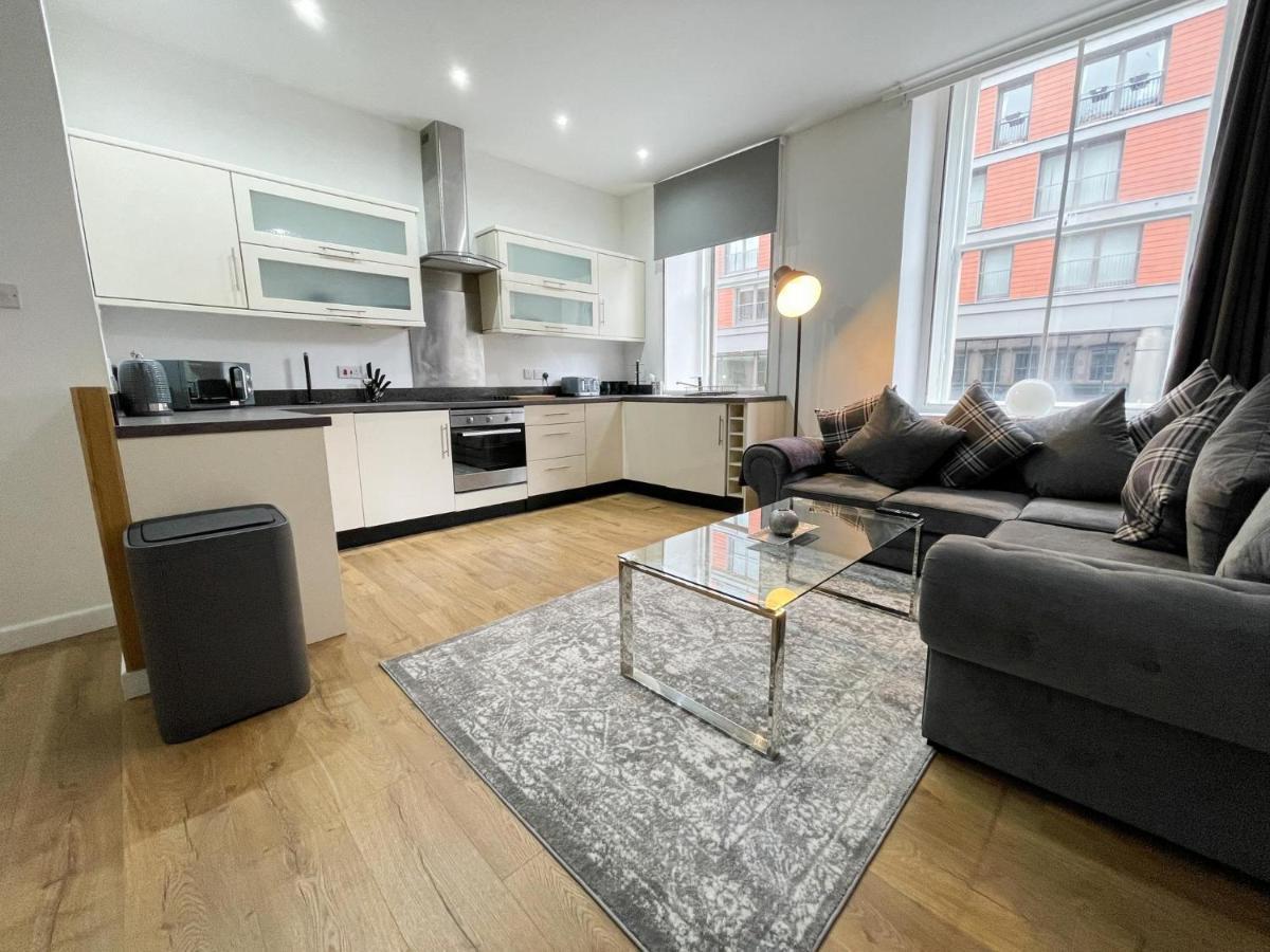Exquisite 2Br Flat Near Central Train Station Glasgow Eksteriør bilde
