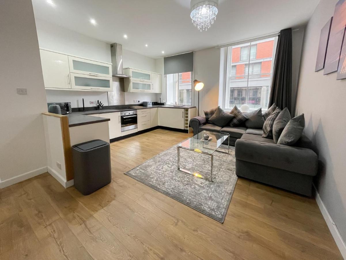 Exquisite 2Br Flat Near Central Train Station Glasgow Eksteriør bilde